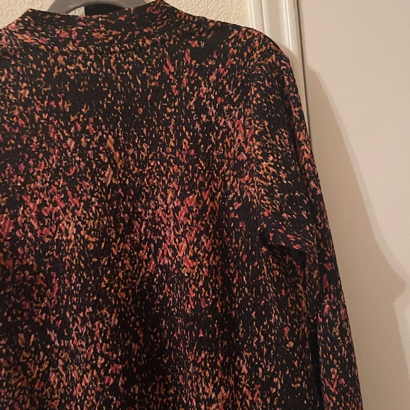 Susan Graver Womens multi colored Patterned cardigan size medium pre-owned - Picture 10 of 11